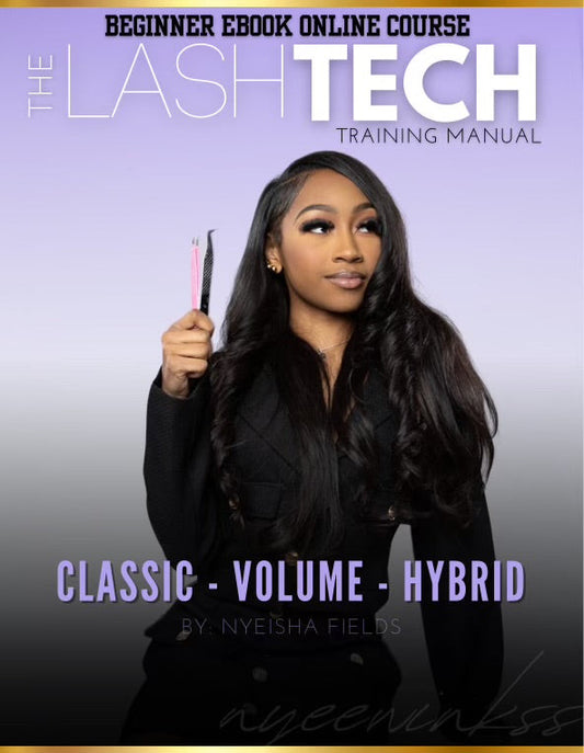 Beginner Lash Extensions E-Book